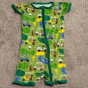 Little Sleepies Fairway Fun Shirty Zippy | 3T